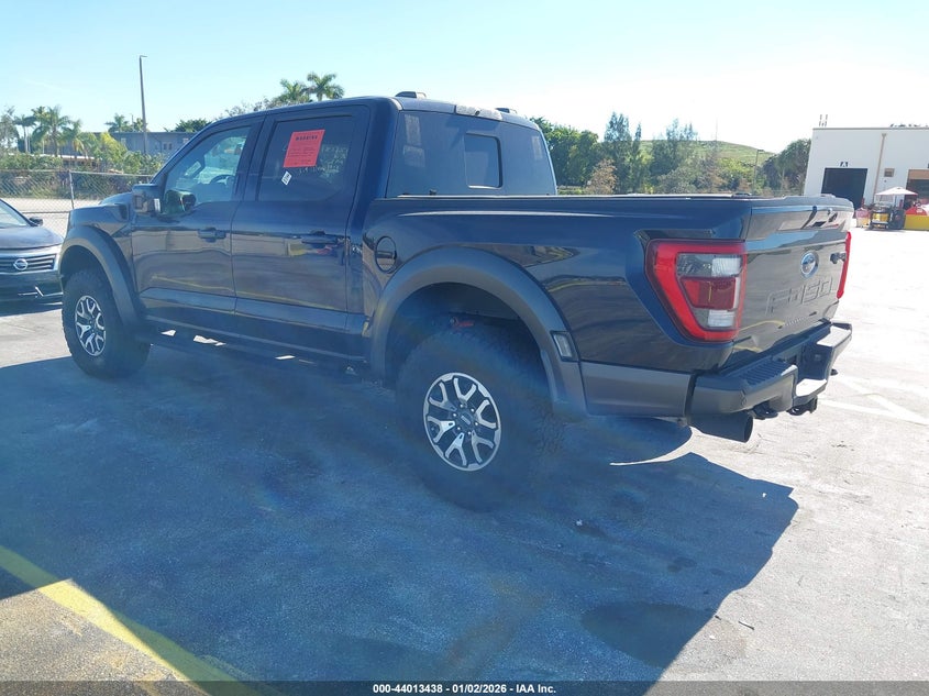 2023 Ford F-150 VIN 1FTFW1RG0PFA63508 IAAI salvage auction — THEFT, Certificate Of Destruction (Florida), sold $30,000 on 2026-07-30 (photo 3)