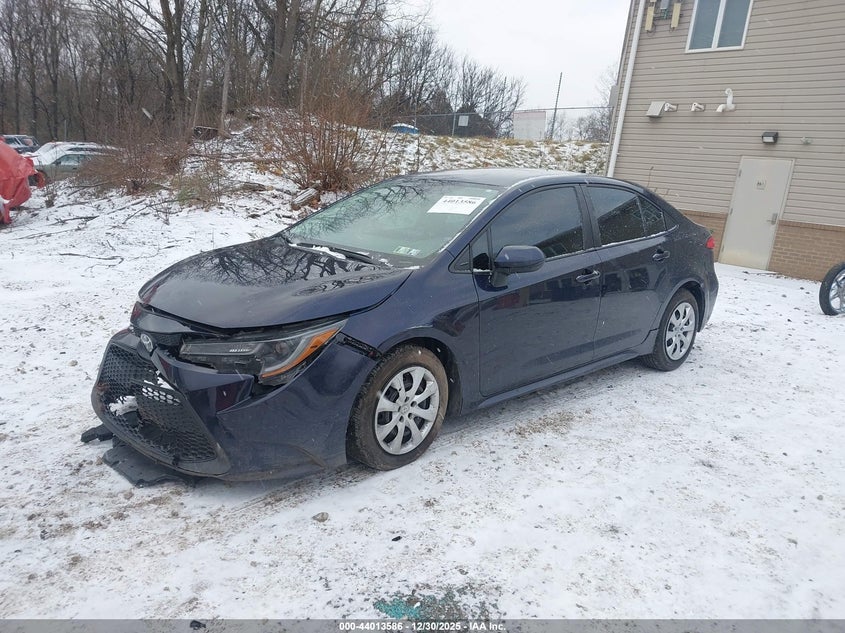 2022 Toyota Corolla VIN 5YFEPMAE2NP350424 IAAI salvage auction — FRONT END, Salvage (Pennsylvania), sold $6,200 on 2026-07-14 (photo 2)