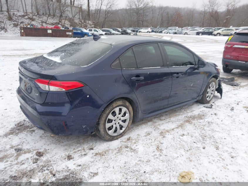 2022 Toyota Corolla VIN 5YFEPMAE2NP350424 IAAI salvage auction — FRONT END, Salvage (Pennsylvania), sold $6,200 on 2026-07-14 (photo 4)