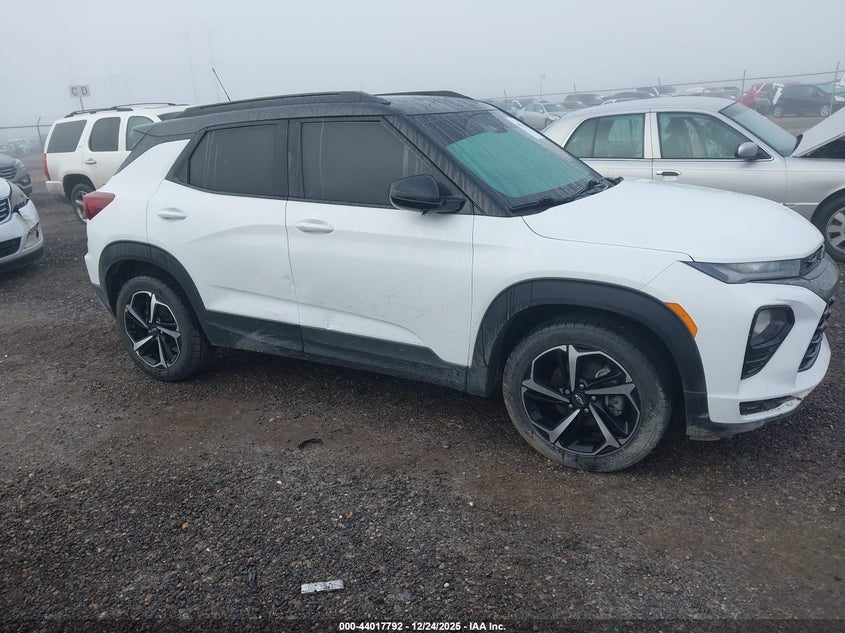 2022 Chevrolet Trailblazer VIN KL79MTSL2NB069365 IAAI salvage auction — RIGHT SIDE, Salvage Title, sold $4,300 on 2026-07-29 (photo 6)