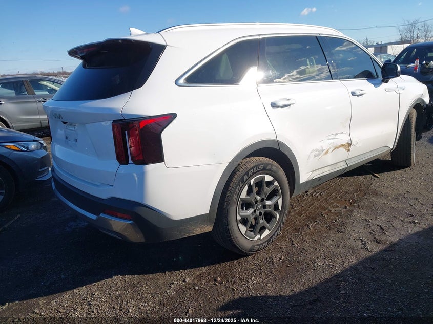 2024 Kia Sorento VIN 5XYRL4JC5RG277104 IAAI salvage auction — FRONT END, Salvage (New Jersey), sold $10,200 on 2026-07-09 (photo 4)