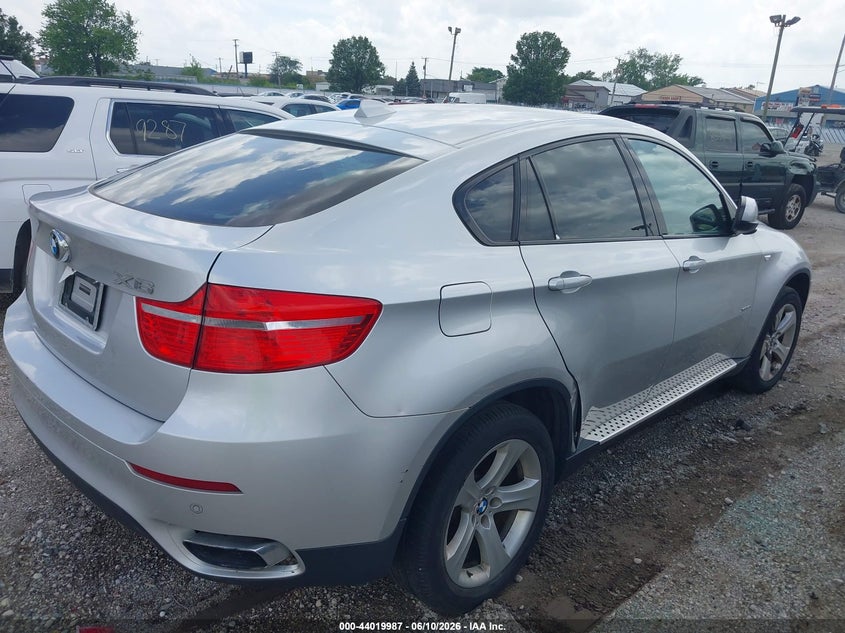 2009 BMW X6 VIN 5UXFG83599LZ93357 IAAI salvage auction — LEFT & RIGHT, Salvage (Illinois), sold $550 on 2026-07-14 (photo 4)