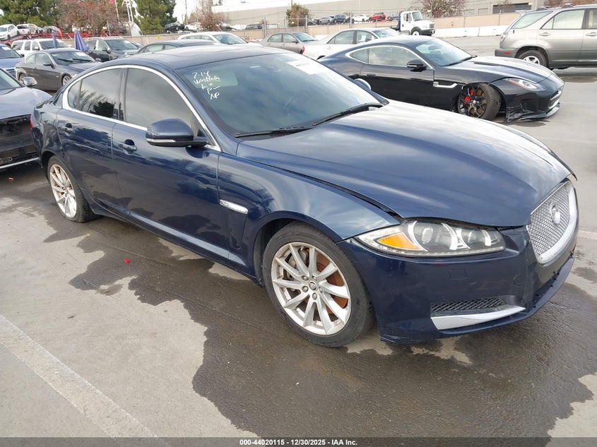 2013 Jaguar Xf VIN SAJWA0ES3DPS78813 IAAI salvage auction — LEFT FRONT, Salvage (California), sold $225 on 2026-07-29 (photo 1)