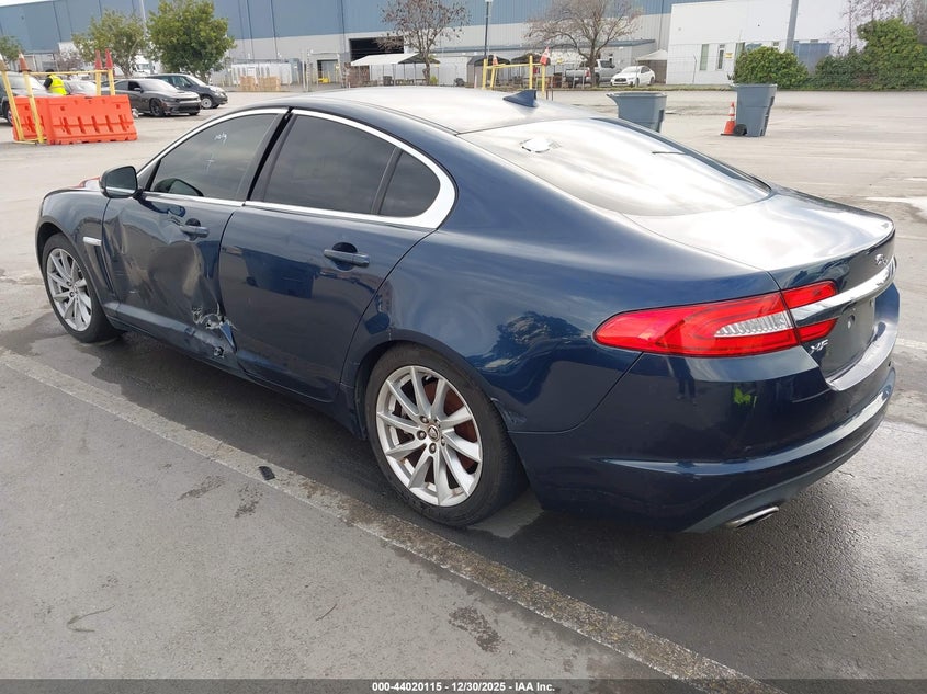 2013 Jaguar Xf VIN SAJWA0ES3DPS78813 IAAI salvage auction — LEFT FRONT, Salvage (California), sold $225 on 2026-07-29 (photo 3)