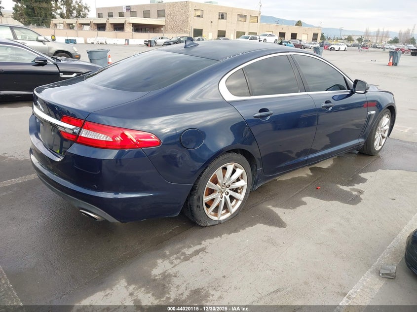 2013 Jaguar Xf VIN SAJWA0ES3DPS78813 IAAI salvage auction — LEFT FRONT, Salvage (California), sold $225 on 2026-07-29 (photo 4)