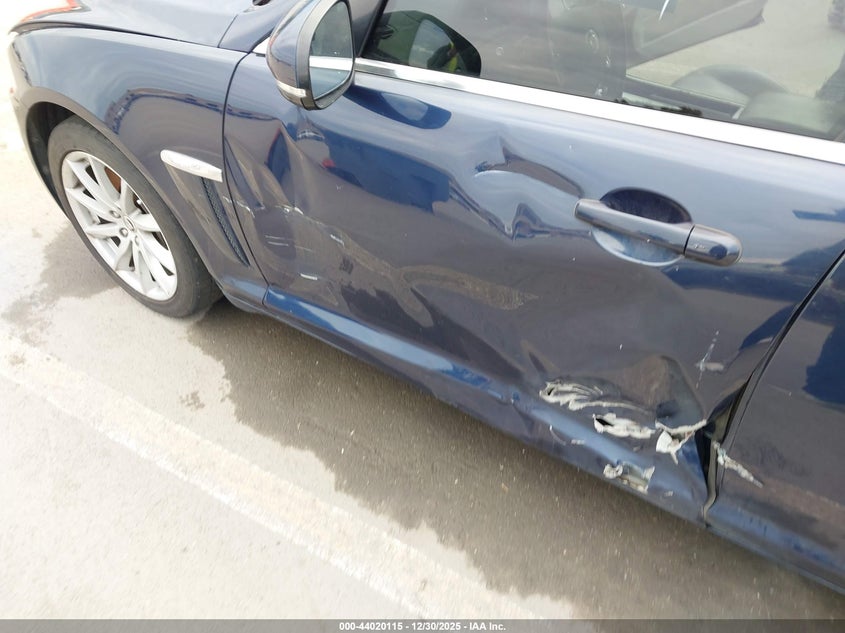 2013 Jaguar Xf VIN SAJWA0ES3DPS78813 IAAI salvage auction — LEFT FRONT, Salvage (California), sold $225 on 2026-07-29 (photo 6)