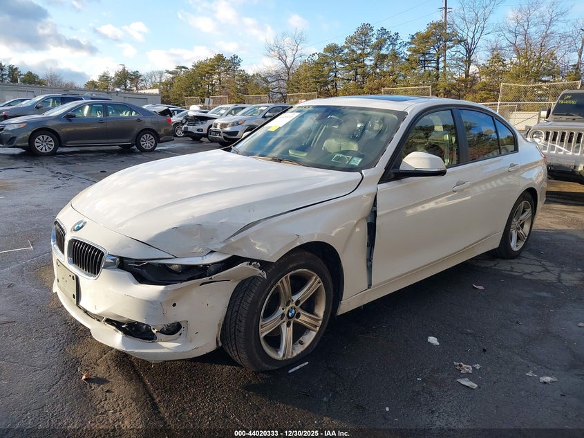 2015 BMW 3er VIN WBA3C3C52FP663810 IAAI salvage auction — FRONT END, Salvage Title, sold $425 on 2026-07-21 (photo 2)