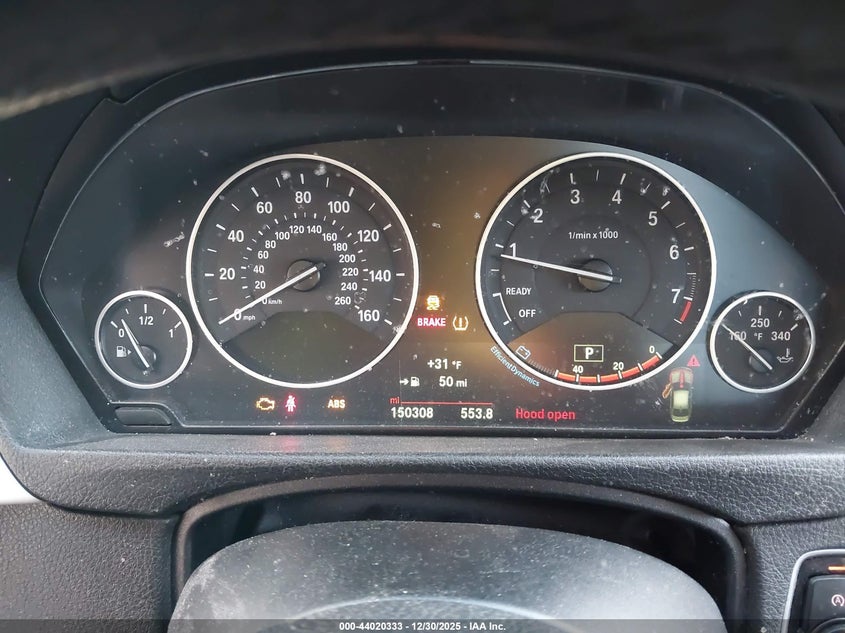 2015 BMW 3er VIN WBA3C3C52FP663810 IAAI salvage auction — FRONT END, Salvage Title, sold $425 on 2026-07-21 (photo 7)