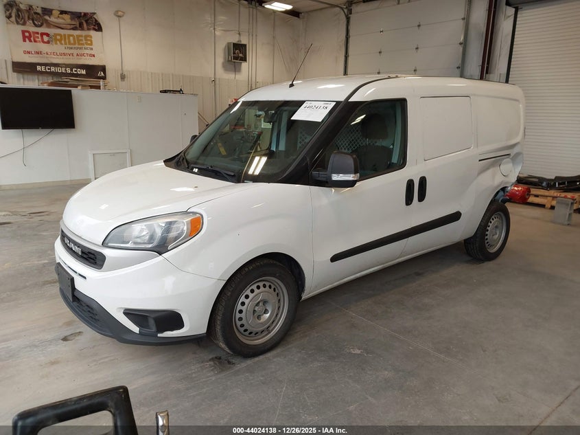 2022 Ram Promaster city VIN ZFBHRFAB6N6X04657 IAAI salvage auction — REAR END, Salvage (New Jersey), sold $4,250 on 2026-07-24 (photo 2)