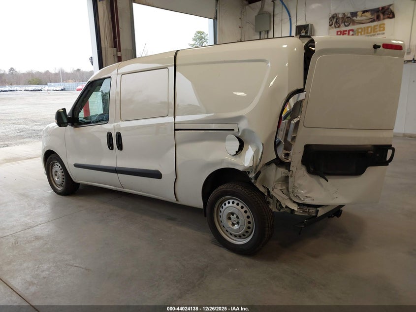 2022 Ram Promaster city VIN ZFBHRFAB6N6X04657 IAAI salvage auction — REAR END, Salvage (New Jersey), sold $4,250 on 2026-07-24 (photo 3)