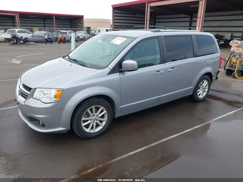 2019 Dodge Caravan VIN 2C4RDGCG9KR660589 IAAI salvage auction — REAR END, Salvage Title, sold $125 on 2026-07-21 (photo 2)