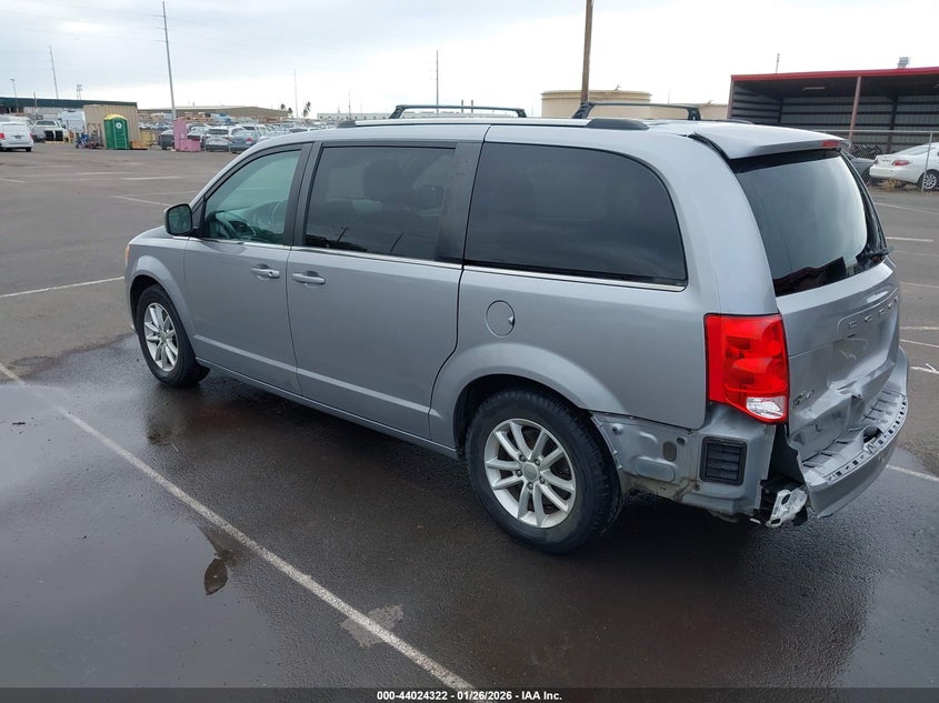 2019 Dodge Caravan VIN 2C4RDGCG9KR660589 IAAI salvage auction — REAR END, Salvage Title, sold $125 on 2026-07-21 (photo 3)