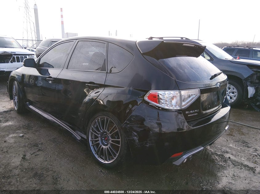 2013 Subaru Impreza wrx VIN JF1GR8H60DL820696 IAAI salvage auction — REAR END, Salvage Title, sold $6,700 on 2026-07-25 (photo 3)