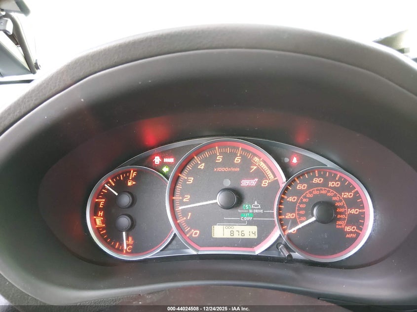 2013 Subaru Impreza wrx VIN JF1GR8H60DL820696 IAAI salvage auction — REAR END, Salvage Title, sold $6,700 on 2026-07-25 (photo 7)