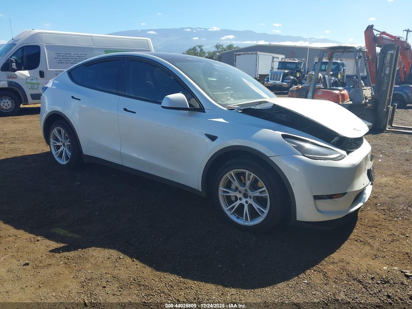 2022 Tesla Model y VIN 7SAYGAEE8NF540779 IAAI salvage auction — FRONT END, Salvage (Hawaii), sold $6,950 on 2026-07-16 (photo 1)