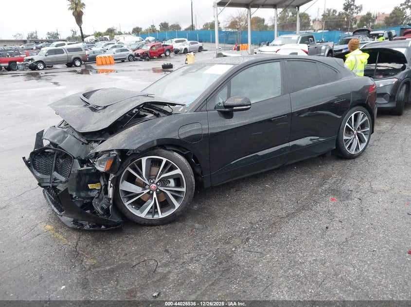 2022 Jaguar I-pace VIN SADHD2S11N1618586 IAAI salvage auction — FRONT END, Salvage (California), sold $4,150 on 2026-08-02 (photo 2)