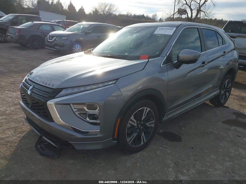 2025 Mitsubishi Eclipse cross VIN JA4ATWAA6SZ006027 IAAI salvage auction — RIGHT SIDE, Clear (Oklahoma), sold $6,000 on 2026-07-29 (photo 2)