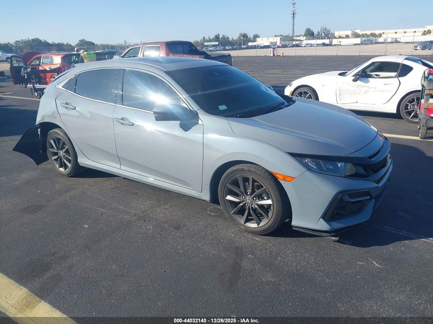 2021 Honda Civic VIN SHHFK7H68MU201026 IAAI salvage auction — REAR END, Salvage Title, sold $4,225 on 2026-07-16 (photo 1)