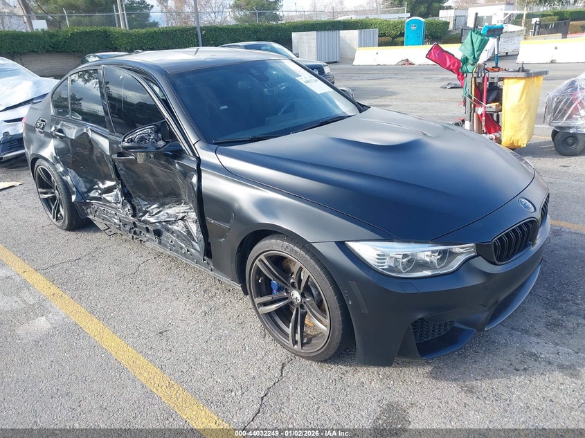 2016 BMW M3 VIN WBS8M9C54G5D31739 — IAAI salvage auction photo