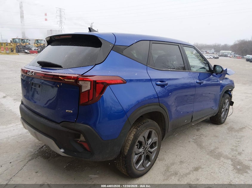 2024 Kia Seltos VIN KNDEPCAA7R7646571 IAAI salvage auction — FRONT END, Salvage (Indiana), sold $1,125 on 2026-07-29 (photo 4)