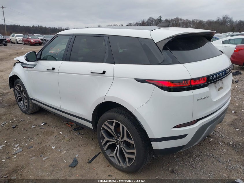 2020 Land rover Range rover evoque VIN SALZP2FX0LH032562 IAAI salvage auction — FRONT END, Original (Texas), sold $7,100 on 2026-08-09 (photo 3)