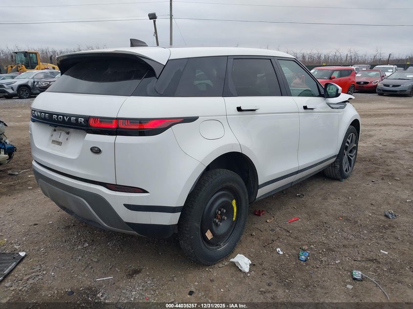 2020 Land rover Range rover evoque VIN SALZP2FX0LH032562 IAAI salvage auction — FRONT END, Original (Texas), sold $7,100 on 2026-08-09 (photo 4)