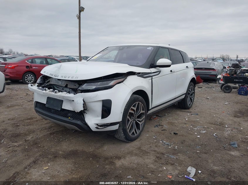 2020 Land rover Range rover evoque VIN SALZP2FX0LH032562 IAAI salvage auction — FRONT END, Original (Texas), sold $7,100 on 2026-08-09 (photo 6)