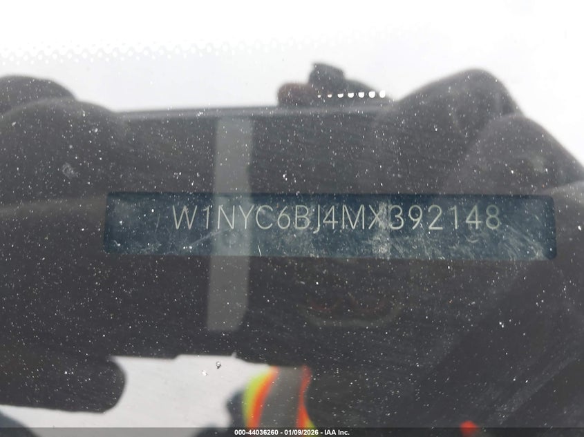 2021 Mercedes-benz G-klasse VIN W1NYC6BJ4MX392148 IAAI salvage auction — REAR END, Clear (Georgia), sold $58,500 on 2026-07-29 (photo 9)