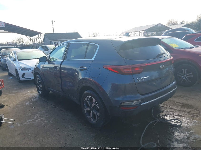 2022 Kia Sportage VIN KNDPMCAC2N7980049 IAAI salvage auction — THEFT, Salvage - Greater Than 75% (Maryland), sold $2,750 on 2026-07-30 (photo 3)