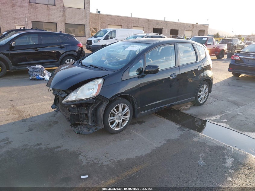 2010 Honda Fit VIN JHMGE8H43AC007402 IAAI salvage auction — FRONT END, Salvage (California), sold $725 on 2026-07-20 (photo 2)