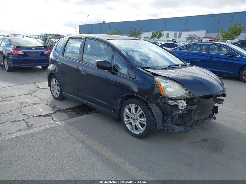 2010 Honda Fit VIN JHMGE8H43AC007402 IAAI salvage auction — FRONT END, Salvage (California), sold $725 on 2026-07-20 (photo 1)