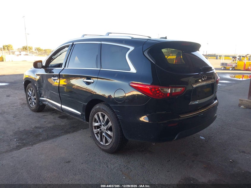 2014 Infiniti Qx60 VIN 5N1AL0MN5EC535182 IAAI salvage auction — SIDE, Salvage (California), sold $325 on 2026-08-19 (photo 3)