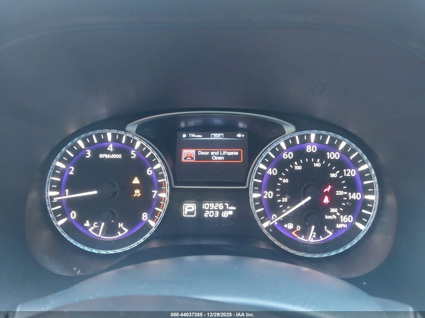 2014 Infiniti Qx60 VIN 5N1AL0MN5EC535182 IAAI salvage auction — SIDE, Salvage (California), sold $325 on 2026-08-19 (photo 7)