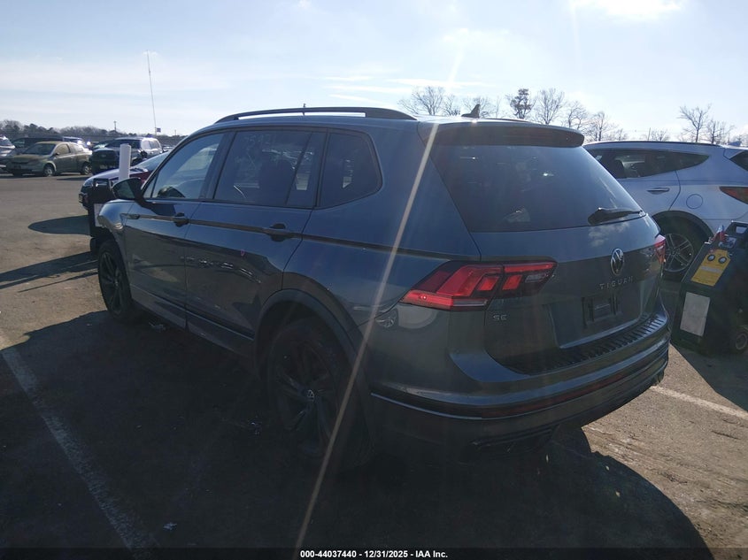 2023 Volkswagen Tiguan VIN 3VV8B7AX4PM091493 IAAI salvage auction — FRONT END, Salvage (New Jersey), sold $8,600 on 2026-07-09 (photo 3)