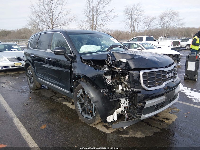 2024 Kia Telluride VIN 5XYP6DGC1RG488502 IAAI salvage auction — FRONT END, Salvage (New Jersey), sold $7,450 on 2026-07-06 (photo 1)