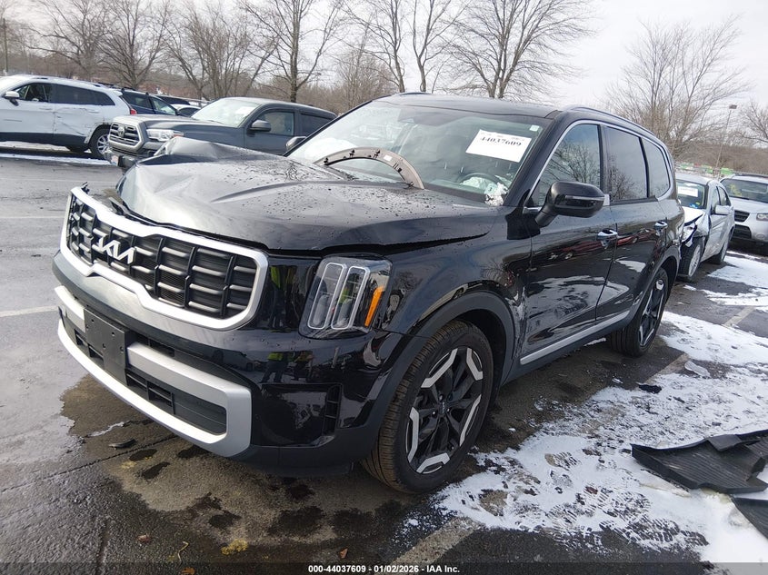 2024 Kia Telluride VIN 5XYP6DGC1RG488502 IAAI salvage auction — FRONT END, Salvage (New Jersey), sold $7,450 on 2026-07-06 (photo 2)