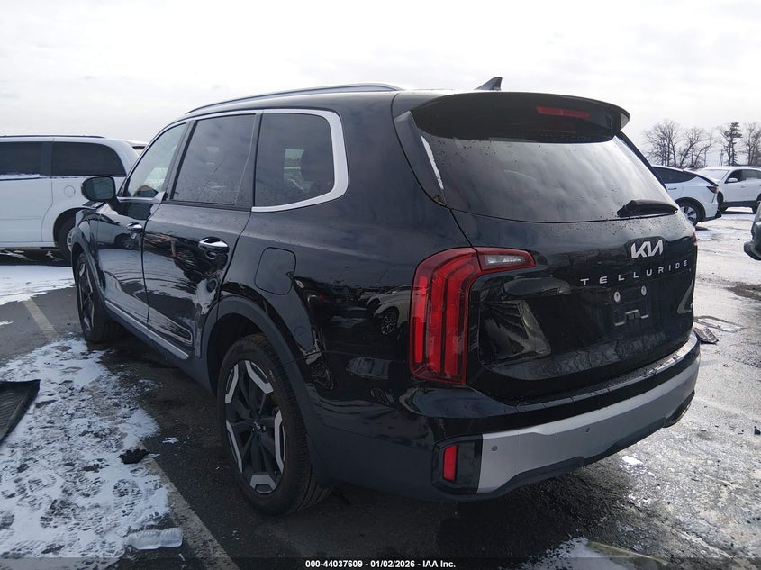 2024 Kia Telluride VIN 5XYP6DGC1RG488502 IAAI salvage auction — FRONT END, Salvage (New Jersey), sold $7,450 on 2026-07-06 (photo 3)