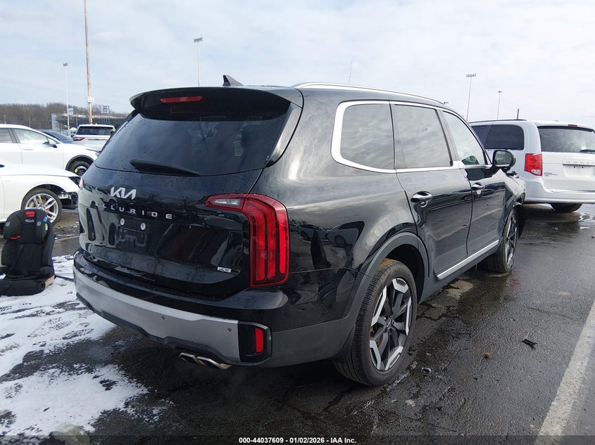 2024 Kia Telluride VIN 5XYP6DGC1RG488502 IAAI salvage auction — FRONT END, Salvage (New Jersey), sold $7,450 on 2026-07-06 (photo 4)