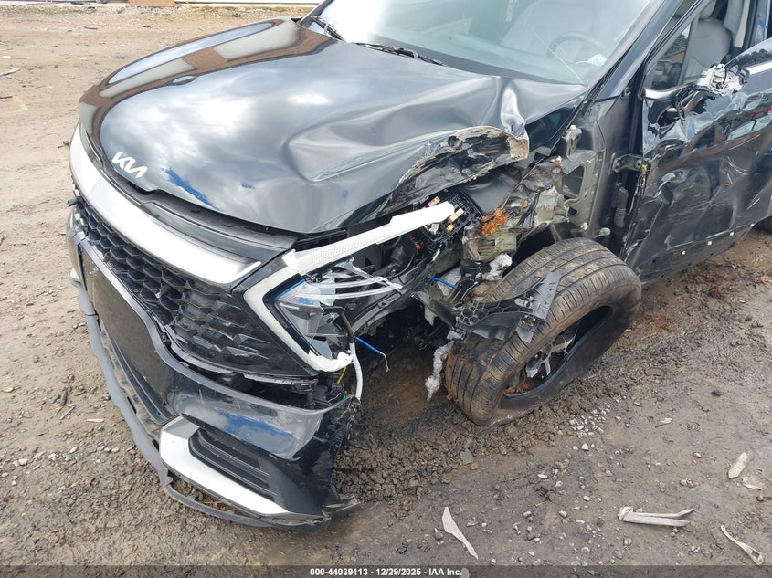 2023 Kia Sportage VIN 5XYK33AF9PG039999 IAAI salvage auction — FRONT END, Salvage Title, sold $4,350 on 2026-07-27 (photo 6)