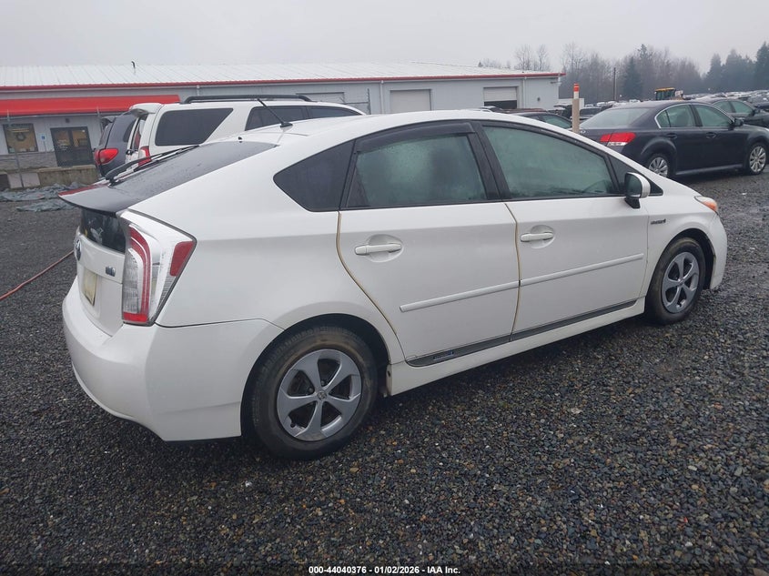 2012 Toyota Prius VIN JTDKN3DU6C5437629 IAAI salvage auction — WATER/FLOOD, Other, sold $1,050 on 2026-07-22 (photo 4)