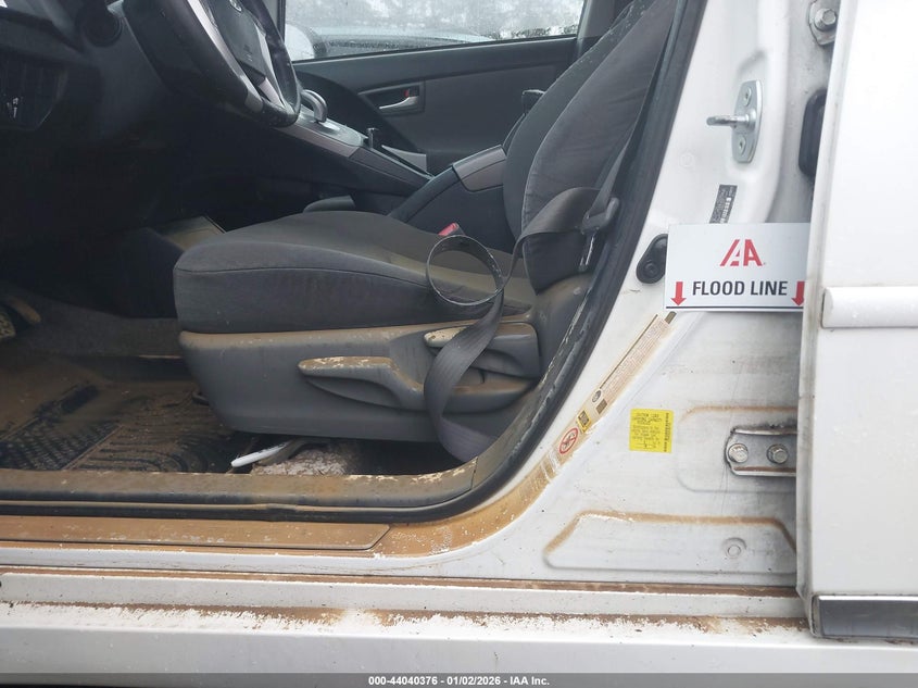 2012 Toyota Prius VIN JTDKN3DU6C5437629 IAAI salvage auction — WATER/FLOOD, Other, sold $1,050 on 2026-07-22 (photo 6)