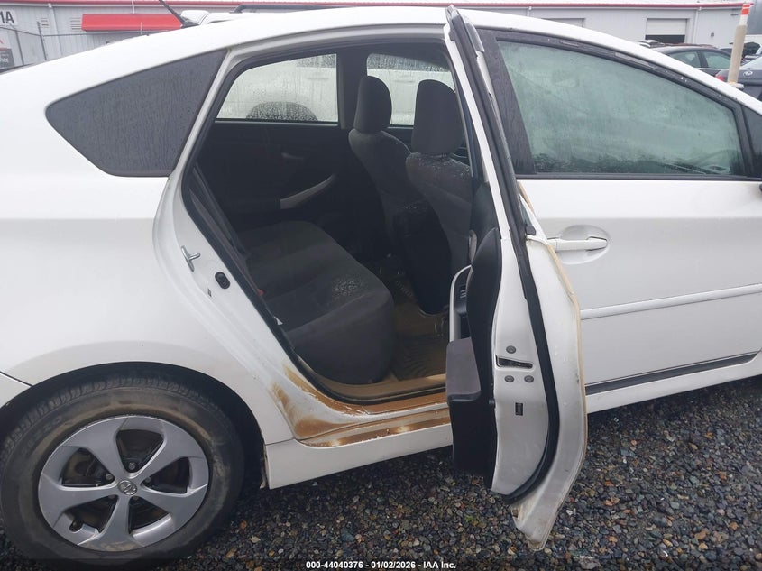 2012 Toyota Prius VIN JTDKN3DU6C5437629 IAAI salvage auction — WATER/FLOOD, Other, sold $1,050 on 2026-07-22 (photo 8)