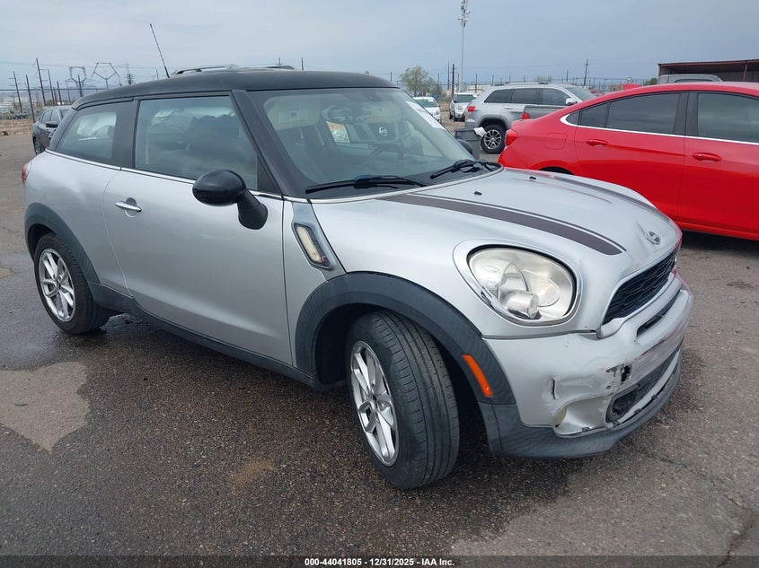 2015 Mini Paceman VIN WMWSS5C59FWT84452 IAAI salvage auction — FRONT END, Salvage (Arizona), sold $1,900 on 2026-08-13 (photo 1)