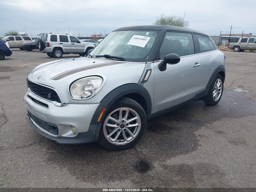 2015 Mini Paceman VIN WMWSS5C59FWT84452 IAAI salvage auction — FRONT END, Salvage (Arizona), sold $1,900 on 2026-08-13 (photo 2)