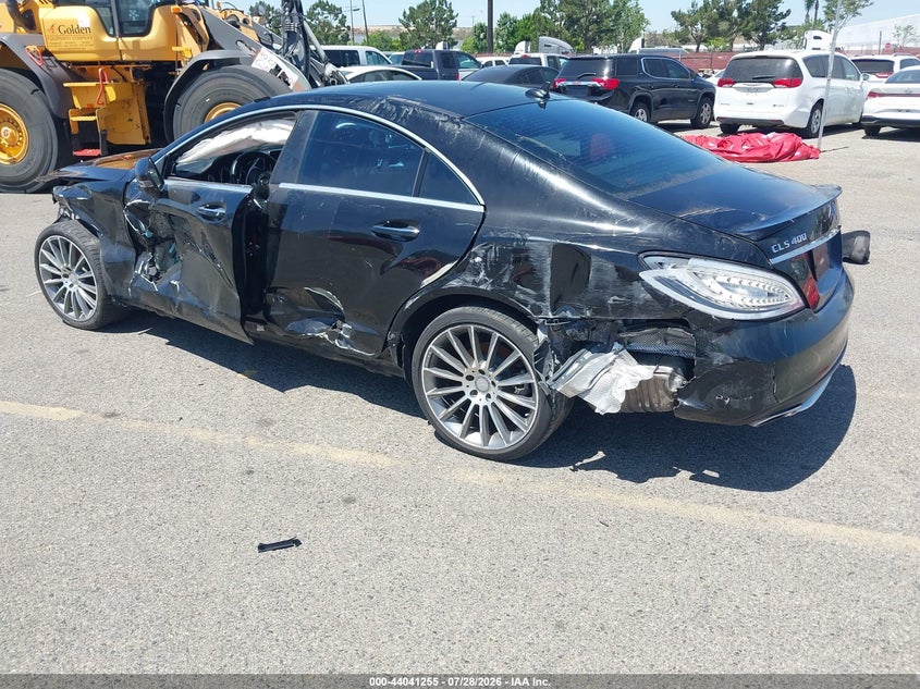 2016 Mercedes-benz Cls-class VIN WDDLJ6FB0GA162985 IAAI salvage auction — FRONT END, Salvage (California), sold $2,975 on 2026-08-18 (photo 3)