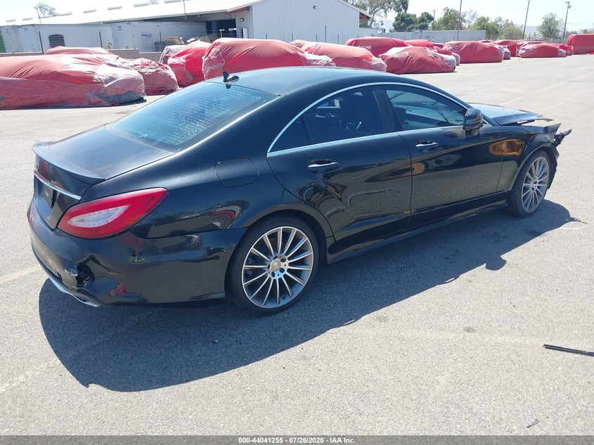 2016 Mercedes-benz Cls-class VIN WDDLJ6FB0GA162985 IAAI salvage auction — FRONT END, Salvage (California), sold $2,975 on 2026-08-18 (photo 4)