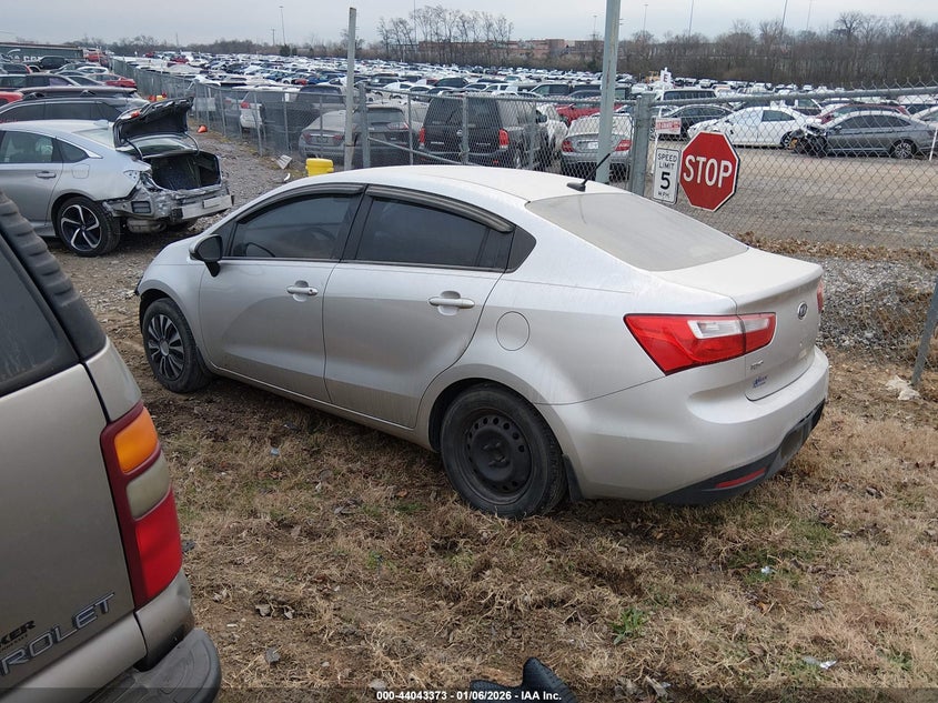 2012 Kia Rio VIN KNADM4A32C6052248 IAAI salvage auction — FRONT END, Salvage Title, sold $350 on 2026-07-16 (photo 3)