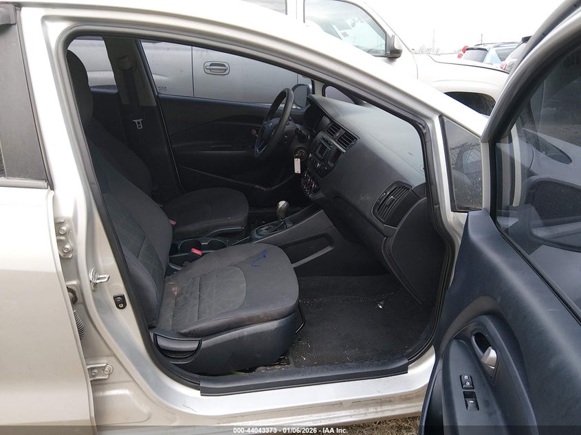 2012 Kia Rio VIN KNADM4A32C6052248 IAAI salvage auction — FRONT END, Salvage Title, sold $350 on 2026-07-16 (photo 5)