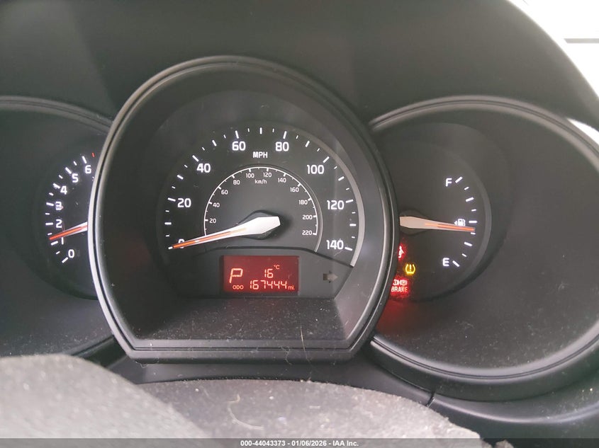 2012 Kia Rio VIN KNADM4A32C6052248 IAAI salvage auction — FRONT END, Salvage Title, sold $350 on 2026-07-16 (photo 7)