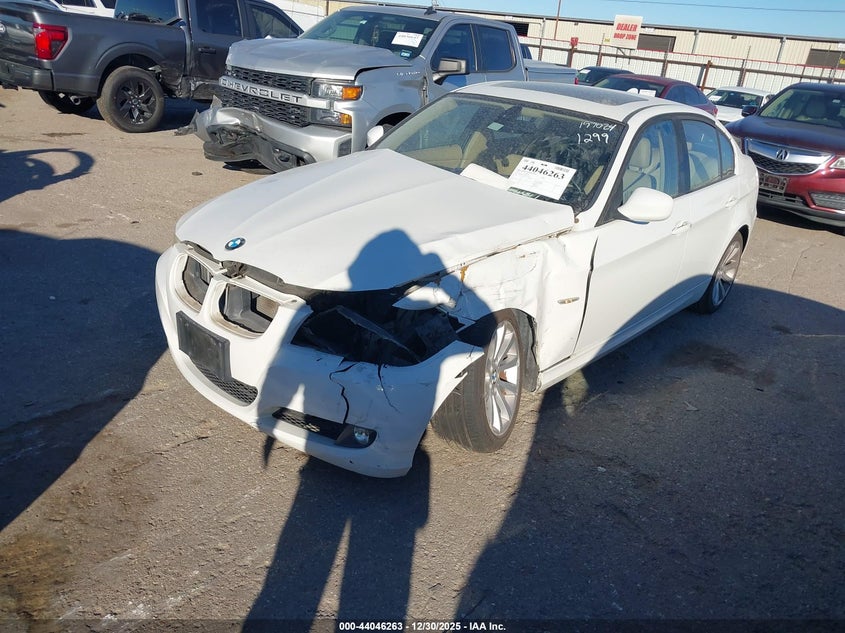 2011 BMW 3er VIN WBAPH7C51BE675009 IAAI salvage auction — FRONT END, Salvage (Texas), sold $350 on 2026-07-22 (photo 2)